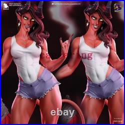 Malevola Dispatch 3D Printing Figure Unpainted Model Sculpture Blank Kit Statue