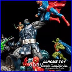 Man of Steel vs Darkseid Resin Model Kit Unpainted 3d Print Statue Figure