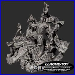 Man of Steel vs Darkseid Resin Model Kit Unpainted 3d Print Statue Figure