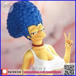 Marge Simpson 1/9, 22cm, 12k Resin 3D Print Figure Model Kit