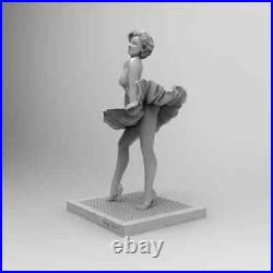 Marilyn Monroe 1/6 Figure 3D Print Model Kit Sexy Unpainted Unassembled GK