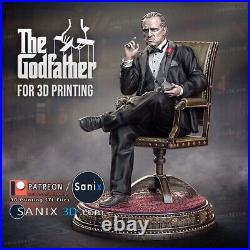 Marlon Brando 3d Printed Model Unassembled Unpainted 1/10-1/4