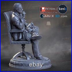 Marlon Brando 3d Printed Model Unassembled Unpainted 1/10-1/4