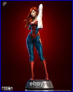 Mary Jane 3D Printing Figure Unpainted Model Sculpture Blank Kit Statue