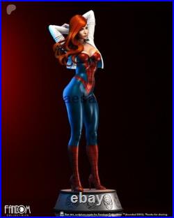 Mary Jane 3D Printing Figure Unpainted Model Sculpture Blank Kit Statue
