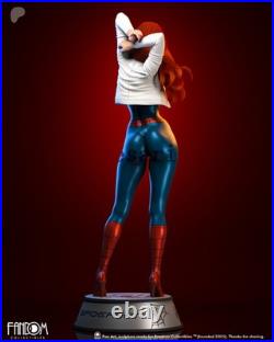 Mary Jane 3D Printing Figure Unpainted Model Sculpture Blank Kit Statue
