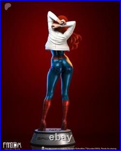 Mary Jane 3D Printing Figure Unpainted Model Sculpture Blank Kit Statue