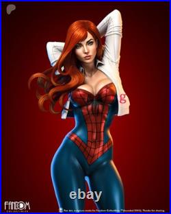 Mary Jane 3D Printing Figure Unpainted Model Sculpture Blank Kit Statue