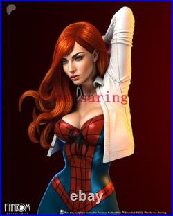 Mary Jane 3D Printing Figure Unpainted Model Sculpture Blank Kit Statue