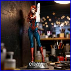 Mary Jane 3D Printing Figure Unpainted Model Sculpture Blank Kit Statue