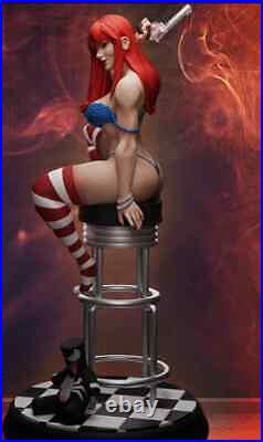 Mary Jane Seated 1/6 3D Print Figure Model Kit Sexy Unassembled Unpainted GK