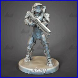 Master chief 1/8 1/6 3D print Figure Model Kit Unpainted Unassembled Garage Kit