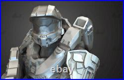 Master chief 1/8 1/6 3D print Figure Model Kit Unpainted Unassembled Garage Kit