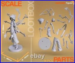 Medusa Gorgon 9.5-Inch Resin Model Kit DIY Soul Eater Witch