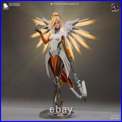 Mercy, Overwatch, Resin 24 CM Model Kit Painted 3d Printed GK Statue Figure