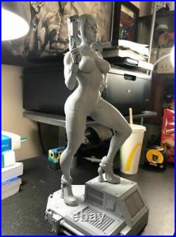 Metroid Samus Aran Zero Suit 17 Inch Tall 3D Printed Model Figure Toy Garage Kit