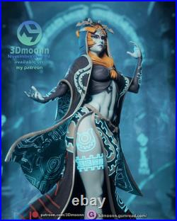Midna Zelda Twilight Princess Fan Art Kit 18 Scale (9 inch) 3Dmoonn