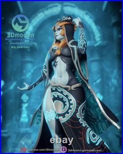 Midna Zelda Twilight Princess Fan Art Kit 18 Scale (9 inch) 3Dmoonn
