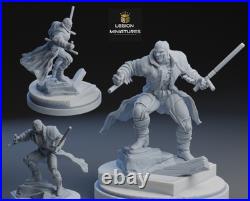 Midnighter Resin Statue Model Kit DC size choices! Unpainted/Unassembled