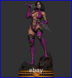 Mileena Mortal Kombat 3D printed unpainted unassembled resin model kit