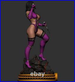 Mileena Mortal Kombat 3D printed unpainted unassembled resin model kit