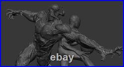 Miles Morales and Venom Diorama resin scale model kit unpainted 3d print