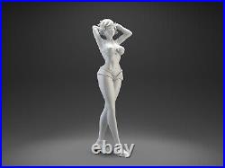 Misty Pokemon Anime Sexy Unpainted Unassembled 3D printed Resin Model Kit NSFW