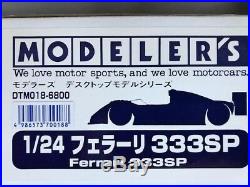 Modeler's 1/24 Ferrari 333SP Resin Kit NOS