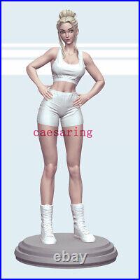 Modern Girl 3D Printing Figure Unpainted Model Sculpture GK Blank Kit New Stock
