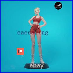 Modern Girl 3D Printing Figure Unpainted Model Sculpture GK Blank Kit New Stock