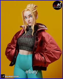 Modern Girl 3D Printing Figure Unpainted Model Sculpture GK Blank Kit New Stock