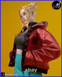 Modern Girl 3D Printing Figure Unpainted Model Sculpture GK Blank Kit New Stock