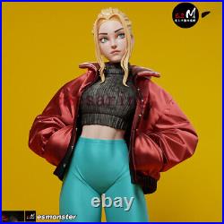 Modern Girl 3D Printing Figure Unpainted Model Sculpture GK Blank Kit New Stock