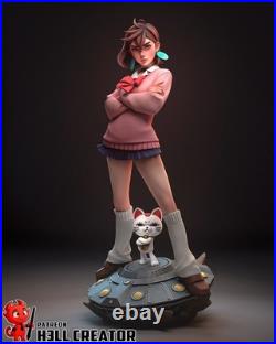 Momo Ayase, Dandadan 1/9, 21cm, 12k Resin 3D Print Figure Model Kit
