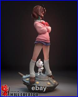 Momo Ayase, Dandadan 1/9, 21cm, 12k Resin 3D Print Figure Model Kit