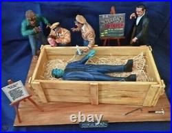 Monster Scenes Scale McDougals Frankenstein Crate Scene Model Kit 051BL05