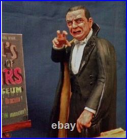 Monster Scenes Scale McDougals Frankenstein Crate Scene Model Kit 051BL05