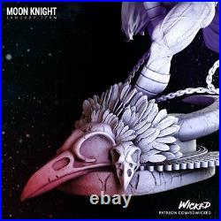 Moon Knight resin scale model kit unpainted 3d print