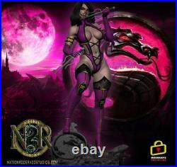 Mortal Kombat Mileena 3D Printing Unpainted Figure Model GK Blank Kit New Stock