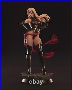Ms. Marvel resin scale model kit unpainted 3d print