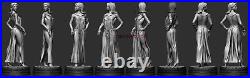 Mystique 3D Printing Figure Unpainted Model Sculpture GK Blank Kit New In Stock
