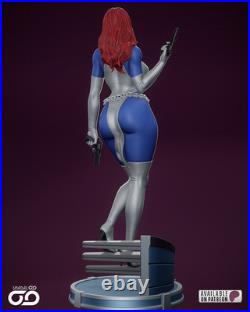 Mystique Figure 12K Ultra Detail Hand-Painted or Unpainted Multiple Sizes