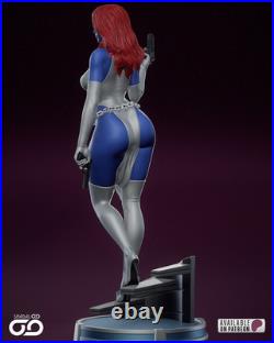 Mystique Figure 12K Ultra Detail Hand-Painted or Unpainted Multiple Sizes