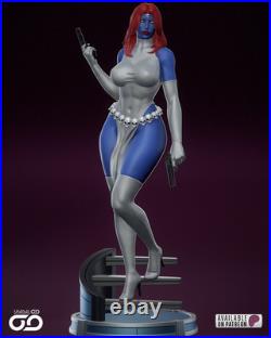 Mystique Figure 12K Ultra Detail Hand-Painted or Unpainted Multiple Sizes