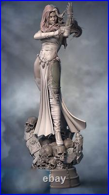 Mystique Painted 1/4 3D Printed 12K Figure Statue Resin Model Kit Unassembled