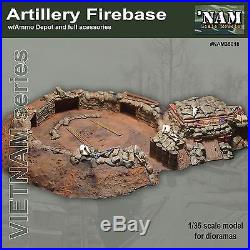 NAM models VIETNAM 1/35 KHE SANH ARTILLERY FIREBASE RESIN MODEL KIT