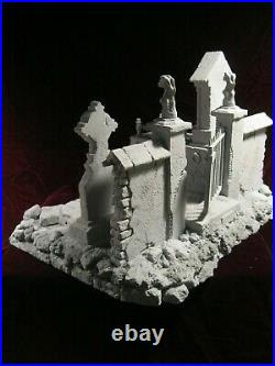 by JL CRINON sculpt NEW BASE    "CEMETERY 6" resin kit design 