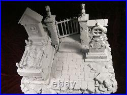 NEW BASE CEMETERY 6 resin kit. Design, sculpt, by JL CRINON