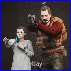 Natalia and Barry Figurine Resident Evil Hand Painted Model / DIY Kit 23 pcs