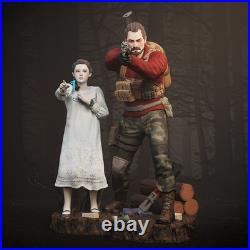 Natalia and Barry Figurine Resident Evil Hand Painted Model / DIY Kit 23 pcs